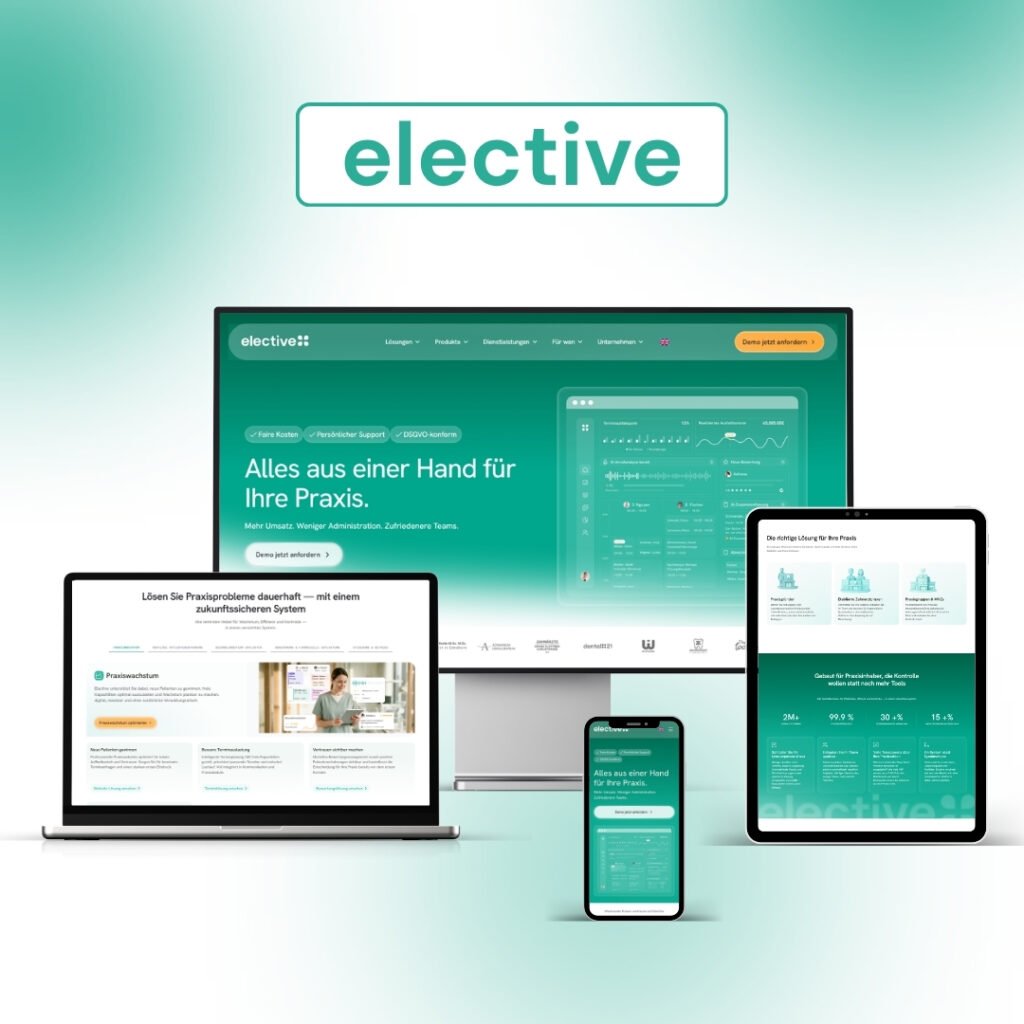 Elective website built by Weborite Solutions