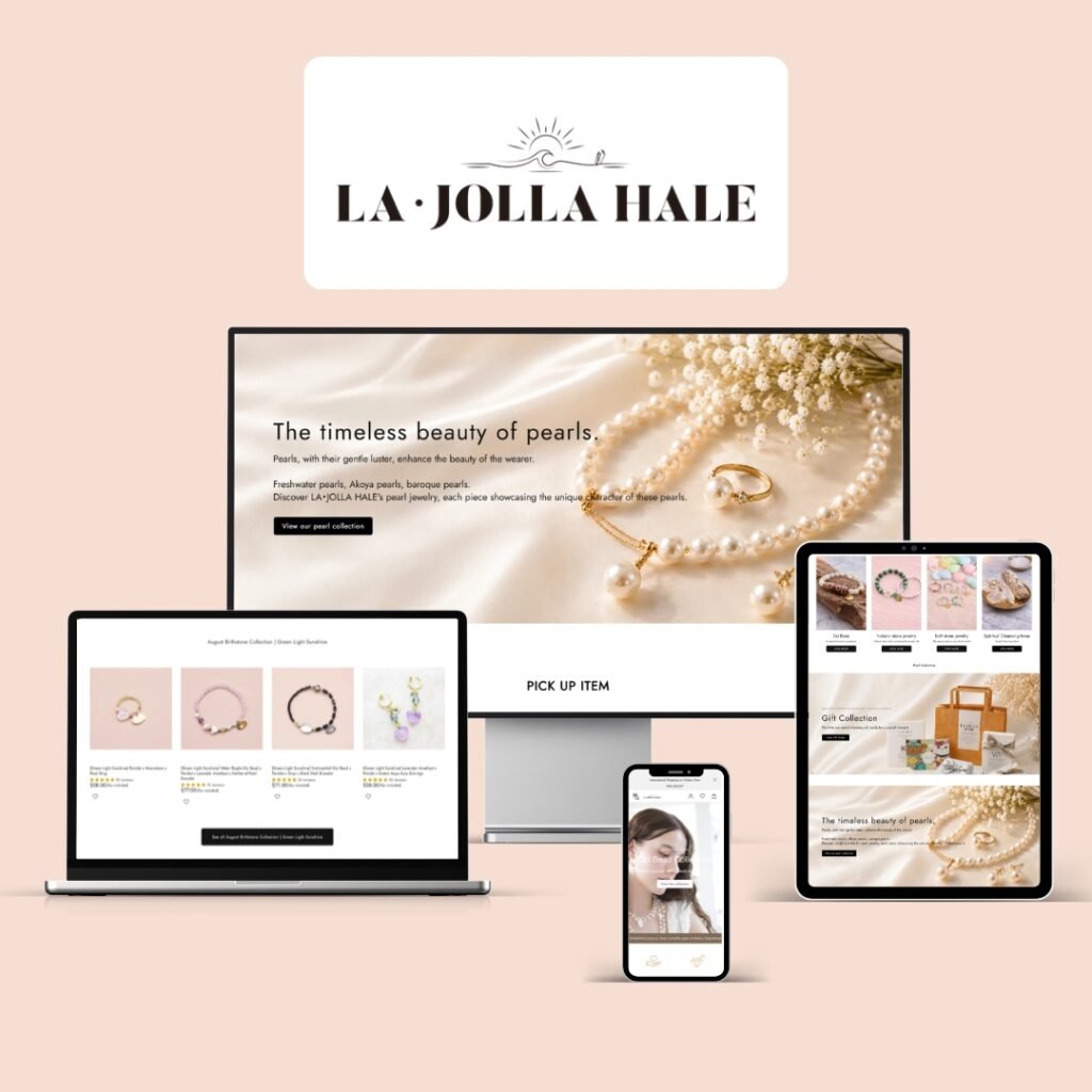 La Jolla Hale website built by Weborite Solutions